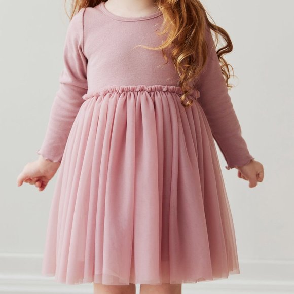 ANNA TULLE DRESS - FLORA